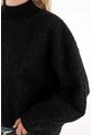 Tennis Buzo Con Mangas Horseshoe Negro Para Mujer de Tennis