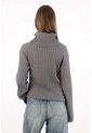 Tennis Buzo Cuello Tortuga Gris Para Mujer de Tennis
