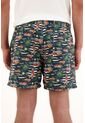 Tennis Pantaloneta De Baño Con Estampado Playero Multicolor Para Hombre de Tennis