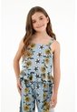 Camisa Con Estampado Floral Para Niña de Tennis