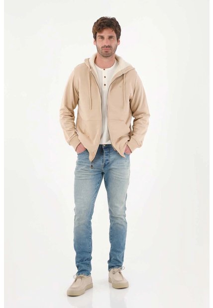 Tennis Buzo De Textura Suave Crudo Para Hombre