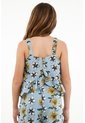 Camisa Con Estampado Floral Para Niña de Tennis