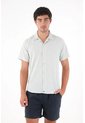 Tennis Camisa A Rayas Con Raqueta Con Textura Lisa Para Hombre de Tennis