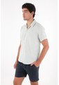 Tennis Camisa A Rayas Con Raqueta Con Textura Lisa Para Hombre de Tennis
