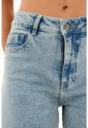 Tennis Bermuda Midi En Denim Para Mujer