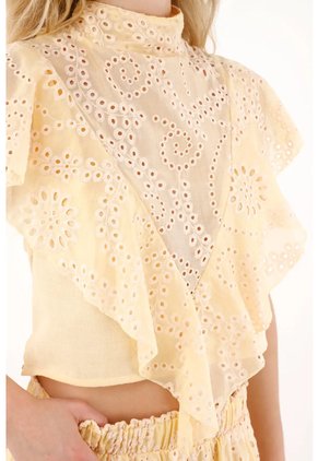 Tennis Camisa Desagujada Con Bolero Para Mujer