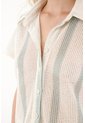 Tennis Camisa Tejida Con Rayas Para Mujer de Tennis
