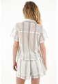 Tennis Camisa Tejida Con Rayas Para Mujer de Tennis