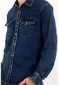 Tennis Camisa Ajuste Clásico Con Costuras Contrastadas En Denim Para Hombre de Tennis