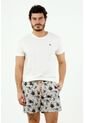 Pantaloneta De Baño De Hombre, Silueta Confort, Con Estampado De Conchas Y Caracoles de Tennis