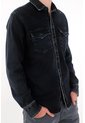 Tennis Camisa Regular Fit Con Lavado En Contraste De Algodón Negro Para Hombre de Tennis