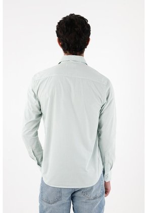 Tennis Camisa Clásica Con Raqueta Con Acabado Mate Para Hombre