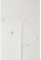 Tennis Camiseta Básica De Silueta Regular Blanca Para Hombre de Tennis