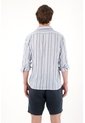 Tennis Camisa Manga Larga Con Diseño A Rayas Con Acabado Suave Para Hombre de Tennis