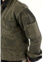 Chaqueta Verde Con Bolsillos Delanteros Para Niño de Tennis