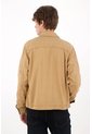 Tennis Cazadora De Corte Recto Con Bolsillos Frontales En Algodón Camel Para Hombre de Tennis