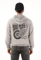 Tennis Buzo Tipo Hoodie Gris Con Estampado Para Hombre de Tennis