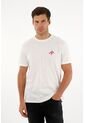 Tennis Camiseta Con Estampado En Espalda Crudo Para Hombre de Tennis