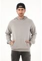 Tennis Buzo Tipo Hoodie Gris Con Estampado Para Hombre de Tennis