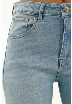Tennis Jean Tipo Jegging Azul Para Mujer
