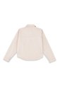 Tennis Chaqueta Relajada Con Botones Dorados De Algodón Beige Para Mujer de Tennis