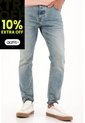 Tennis Jean Skinny Cinco Bolsillos Azul Para Hombre de Tennis