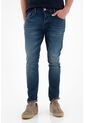 Tennis Jean Skinny Cinco Bolsillos Azul De Silueta Amplia Para Hombre de Tennis