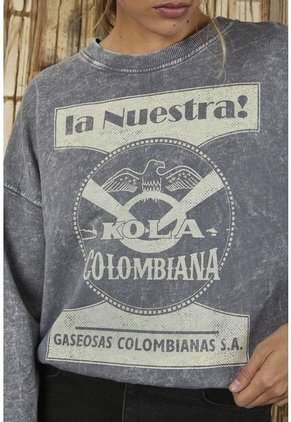 Buzo Gris Para Mujer