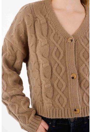 Tennis Buzo Tejido Con Botones Para Mujer