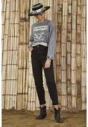 Buzo Gris Para Mujer