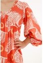 Vestido Naranja Para Niña de Tennis