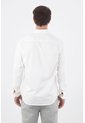 Tennis Camisa Fit Regular Con Botones En Contraste De Algodón Blanco Para Hombre de Tennis
