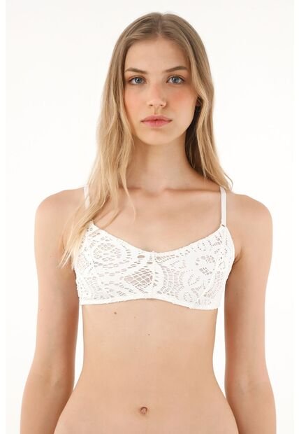 Tennis Top De Diseño Tejido Crudo Para Mujer