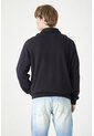 Tennis Buzo Corte Recto Con Cuello Polo En Algodón Negro Para Hombre de Tennis