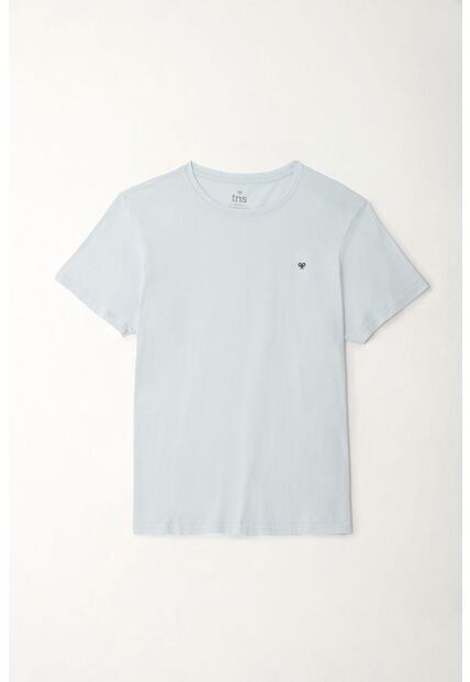 Tennis Camiseta Cuello Redondo Azul Para Hombre