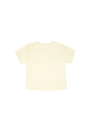 Camiseta Básica Con Bordado De Patineta Para Niña