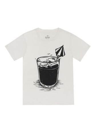 Tennis Camiseta Crudo Con Estampado Localizado Para Hombre Tennis