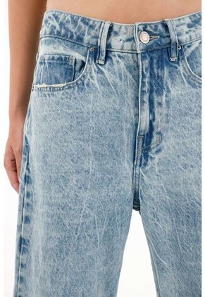 Tennis Jean Horseshoe De Tiro Bajo Tono Claro Para Mujer