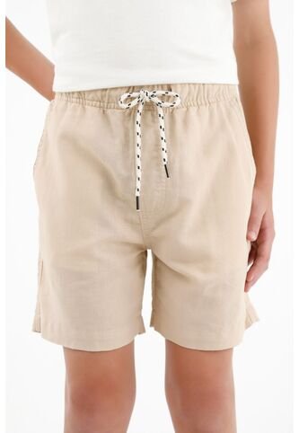 Bermuda Café Ajustable Para Niño Tennis