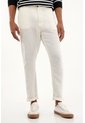 Tennis Pantalón Tipo Chino Crudo En Lino 100% Para Hombre de Tennis