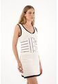 Tennis Camisa Tejida Manga Sisa Crudo Para Mujer de Tennis