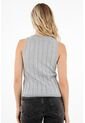 Tennis Camiseta Gris Manga Sisa Para Mujer de Tennis