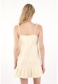 Tennis Vestido Corto En Denim Crudo Para Mujer de Tennis