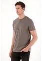 Tennis Camiseta De Cuello Neru Gris Para Hombre de Tennis