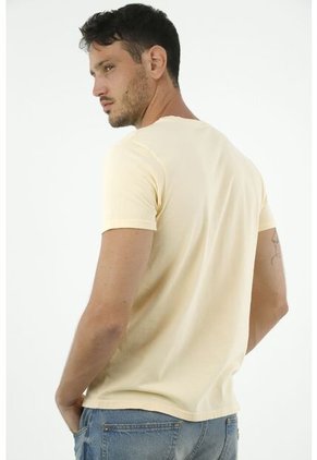Camiseta Amarilla Para Hombre