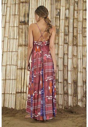 Vestido Rojo Para Mujer