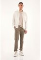 Tennis Camisa Crudo Con Bolsillos Delanteros Para Hombre de Tennis