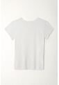 Tennis Camiseta Manga Corta Blanca Para Mujer de Tennis