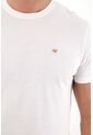 Tennis Camiseta Con Cuello Redondo Estampada Blanca Para Hombre de Tennis