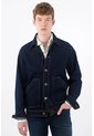 Tennis Chaqueta Fit Relajado Con Bolsillo Angular En Denim Para Hombre de Tennis